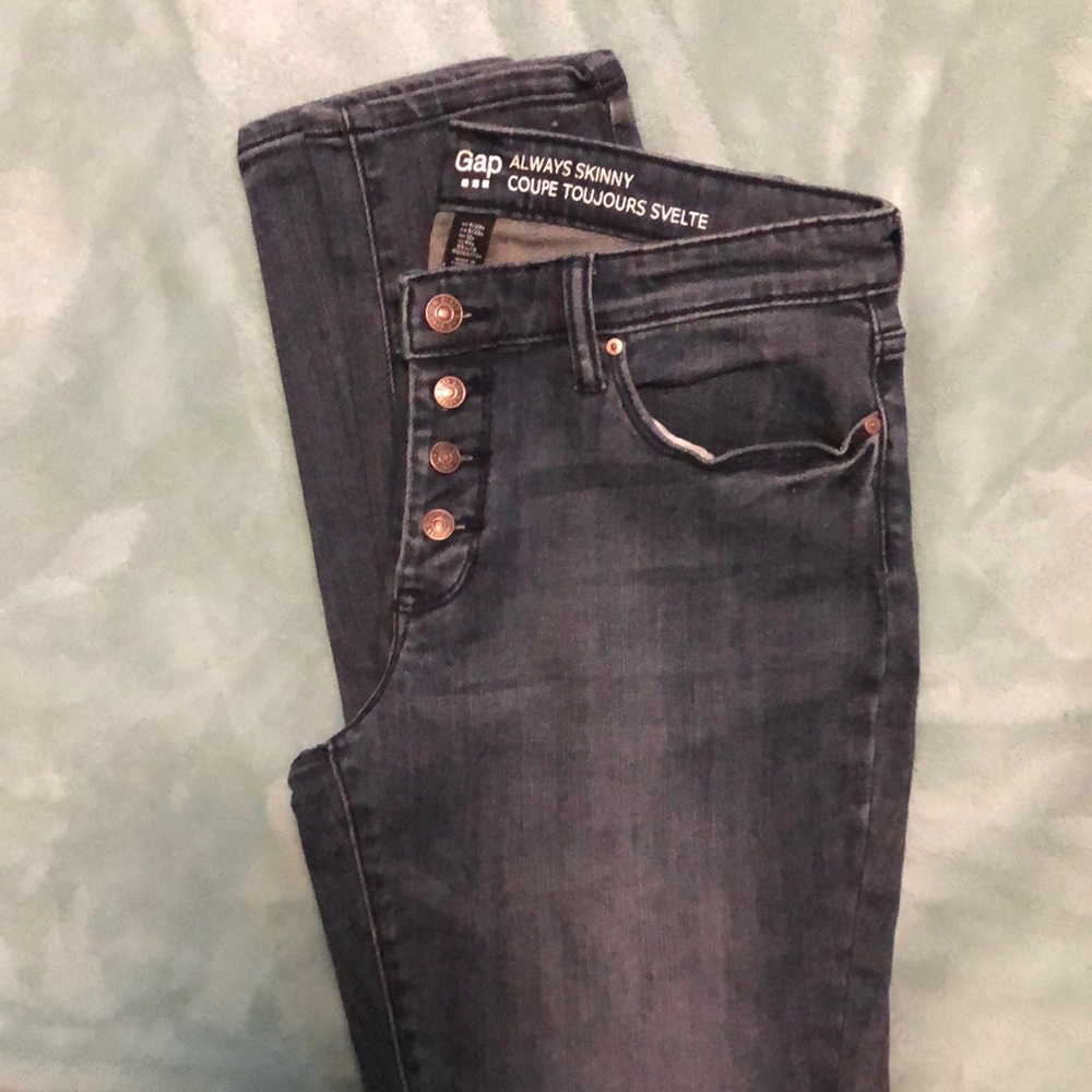 GAP factory always skinny button up jeans